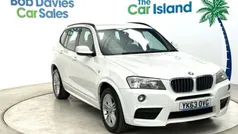White Used 2013 BMW X3 M Sport SUV | £11,000 (Fair price)