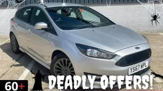 Silver Used 2017 Ford Focus ST-Line Hatchback | £8,000 (Good price)