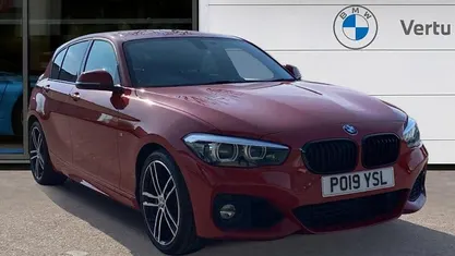 Used BMW 118 M Sport 136 HP (100 kW) 2019 Red Hatchback