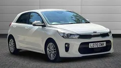 White Used 2020 Kia Rio 3 Hatchback | £12,450 (Fair price)