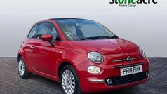 Red Used 2018 Fiat 500C Lounge Cabriolet | £7,495 (Good price)