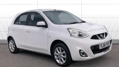 Used Nissan Micra Acenta 80 HP (58 kW) 2017 White Hatchback