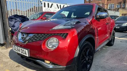 Used Nissan Juke Acenta Premium 117 HP (86 kW) 2014 Red SUV