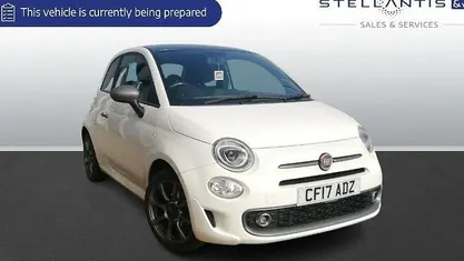 Used Fiat 500 S 69 HP (50 kW) 2017 White Hatchback