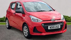 Red Used 2019 Hyundai i10 Hatchback | £7,283 (Fair price)