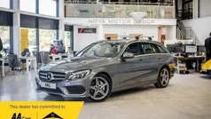 Grey Used 2017 Mercedes C200 AMG line Estate | £12,499 (Fair price)