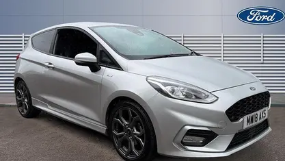 Used Ford Fiesta ST-Line 101 HP (74 kW) 2018 Silver Hatchback