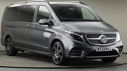 Grey Used 2023 Mercedes V220 AMG line MPV | £50,200 (Super price)