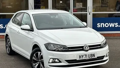 White Used 2021 VW Polo Match Hatchback | £14,045 (Fair price)