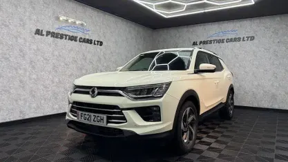 Used SsangYong Korando 163 HP (119 kW) 2021 White SUV