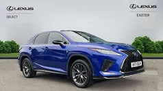 Blue Used 2021 Lexus RX450h Sport Line SUV | £34,690 (Fair price)