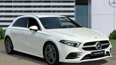 White Used 2021 Mercedes A250 AMG line Hatchback | £20,455 (Fair price)