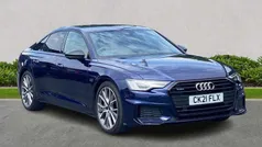 Blue Used 2021 Audi A6 Black Edition Sedan | £24,761 (Fair price)