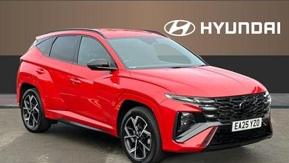 Used Hyundai Tucson N Line 160 HP (117 kW) 2025 Red SUV