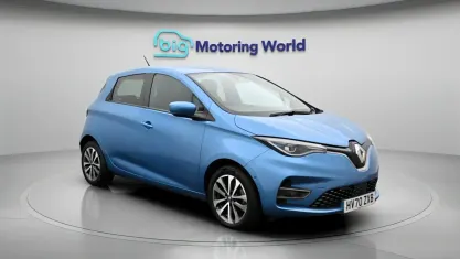 Used Renault Zoe GT-Line 100 kW (136 HP) 2020 Blue Hatchback