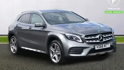 Used Mercedes GLA220 Active 177 HP (130 kW) 2018 Grey SUV