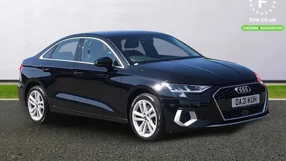 Begagnad Audi A3 Sport 150 HK (110 kW) 2021 Svart Sedan