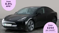 Black Used 2021 Tesla Model 3 Standard Range Sedan | £16,700 (Fair price)