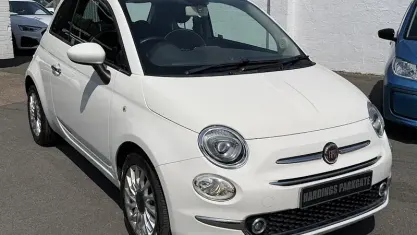 Used Fiat 500 Lounge 69 HP (50 kW) 2017 Bossanova white Hatchback