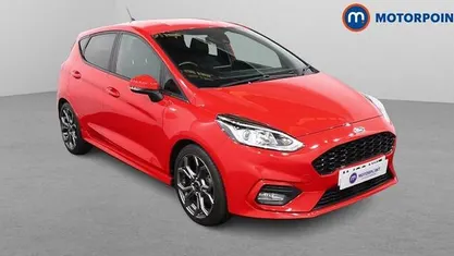 Used Ford Fiesta ST-Line 101 HP (74 kW) 2019 Red Hatchback