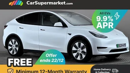 White Used 2024 Tesla Model Y RWD SUV | £27,697 (Fair price)