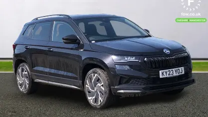 Used Skoda Karoq SportLine 190 HP (139 kW) 2023 Black SUV