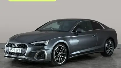 Used Audi A5 S-Line 204 HP (150 kW) 2022 Grey Coupe
