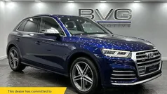 Blue Used 2018 Audi SQ5 Design SUV | £23,994 (Fair price)