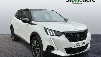 Used Peugeot 2008 GT-line 129 HP (94 kW) 2020 White SUV