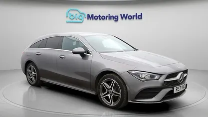 Grey Used 2021 Mercedes CLA250e Shooting Brake AMG line Estate | £19,000 (Fair price)