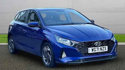 Blue Used 2021 Hyundai i20 Hatchback | £11,999 (Fair price)