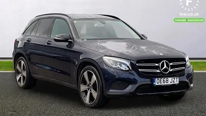 Used Mercedes GLC220 Urban 170 HP (125 kW) 2019 Blue Estate