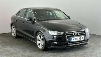 Used Audi A3 Sport 110 HP (80 kW) 2016 Black Sedan