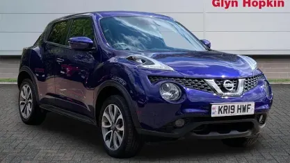 Used Nissan Juke Tekna 113 HP (83 kW) 2019 Blue SUV