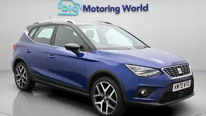 Used Seat Arona XCELLENCE Lux 110 HP (80 kW) 2021 Blue SUV