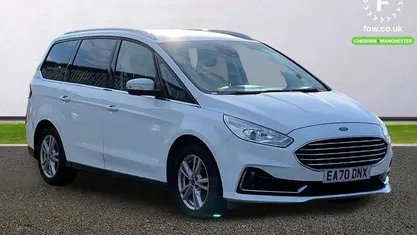 White Used 2019 Ford Galaxy Titanium MPV | £16,399 (Fair price)