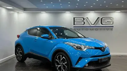 Gebraucht Toyota C-HR Design 122 PS (89 kW) 2018 Blau SUV