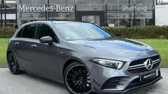 Grey Used 2022 Mercedes A35 AMG Premium Plus Hatchback | £34,485 (Fair price)