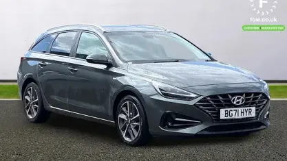 Used Hyundai i30 Premium 136 HP (100 kW) 2021 Grey Estate
