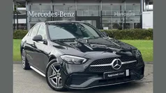Black Used 2024 Mercedes C200 AMG line Sedan | £30,000 (Fair price)