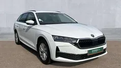 White Used 2024 Skoda Octavia SE Technology Estate | £20,980 (Fair price)