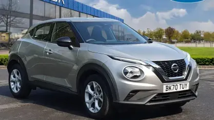 Used Nissan Juke Acenta 117 HP (86 kW) 2020 Silver SUV