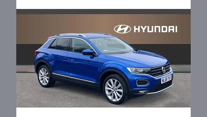 Begagnad VW T-Roc SEL 150 HK (110 kW) 2018 Blå SUV