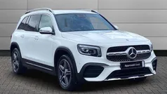 Polar white Used 2022 Mercedes GLB220 AMG Line Premium SUV | £27,490 (Fair price)