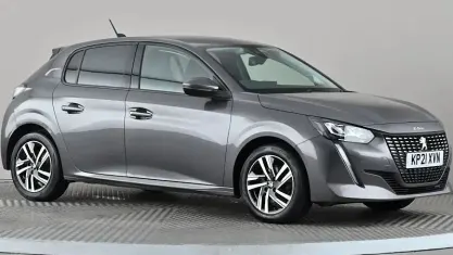 Used Peugeot 208 Allure Premium 102 HP (75 kW) 2021 Grey Hatchback