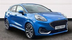Blue Used 2022 Ford Puma Gen-E ST-Line X SUV | £16,500 (Fair price)