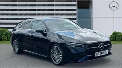 Black Used 2024 Mercedes CLA200 AMG Line Premium Estate | £27,921 (Fair price)