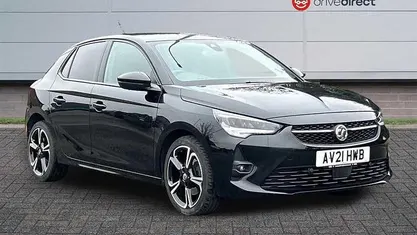 Used Vauxhall Corsa SRi 101 HP (74 kW) 2021 Black Hatchback