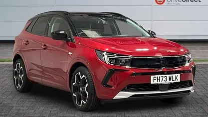 Used Vauxhall Grandland X Ultimate 131 HP (96 kW) 2024 Red SUV