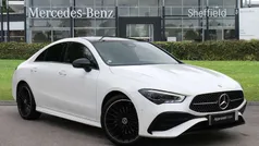 White Used 2024 Mercedes CLA200 AMG Line Premium Plus Coupe | £33,485 (Fair price)